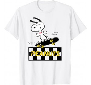 Peanuts - Snoopy Skater Logo T-Shirt